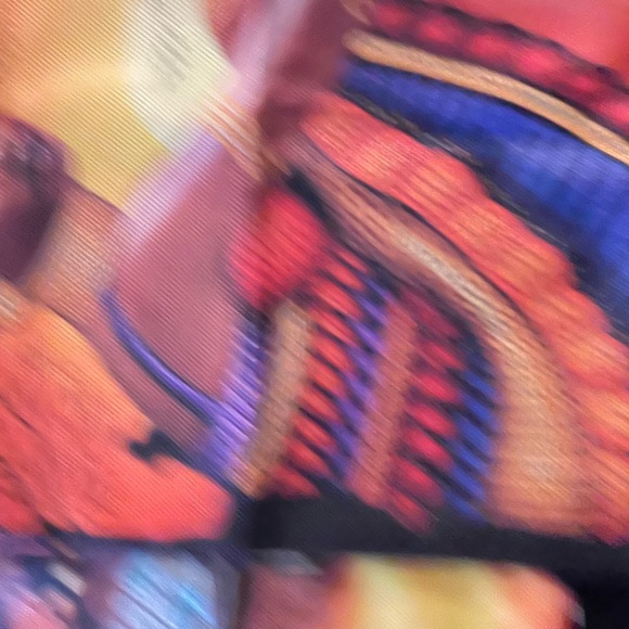 Africa themed Pillow covers, 18 x 18, 70% linen, vibrant colors, set of 4 - Picture 6 of 12